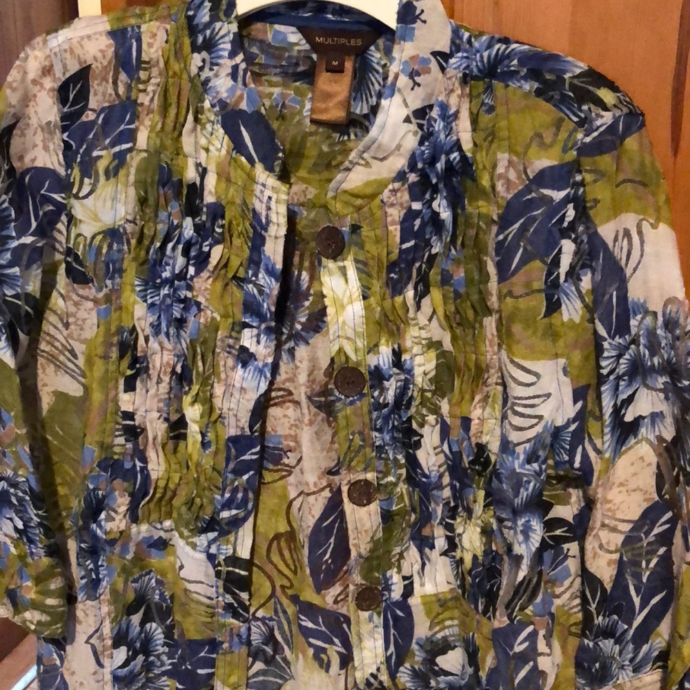 Multiples Floral Lightweight Jacket - image 2